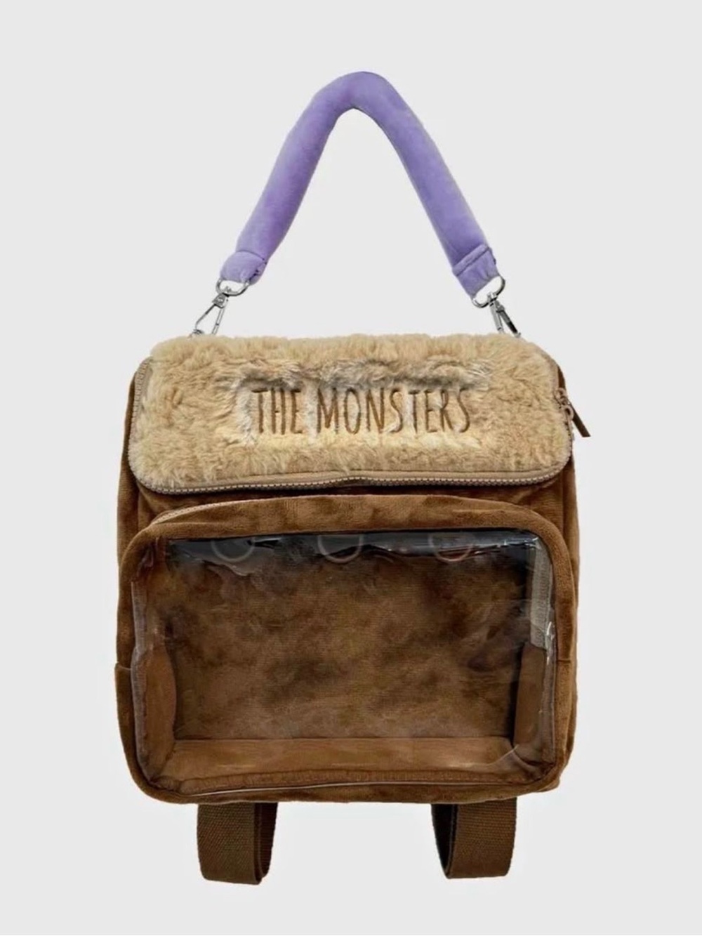 The Monsters Labubu Fuzzy backpack